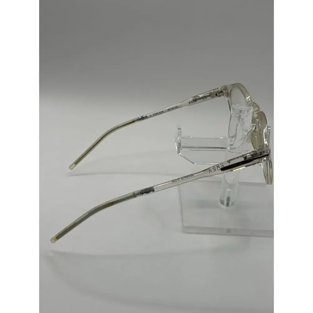 ROKA Eyeglasses E7000-0348 Clear Transparent Round Frames 48-20-135